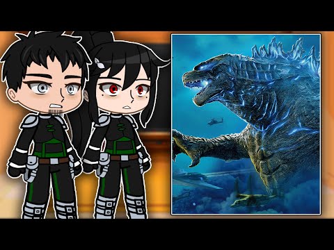 Kaiju No:8 React To Godzilla | Godzilla x Kong | Gacha react