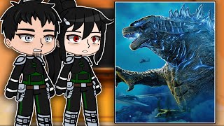 Kaiju No:8 React To Godzilla | Godzilla x Kong | Gacha react