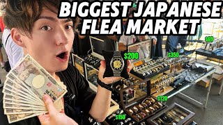 Watch Hunting at Japan’s BIGGEST Flea Market | Cheapest deals on Seiko, Casio, Citizen and MORE!