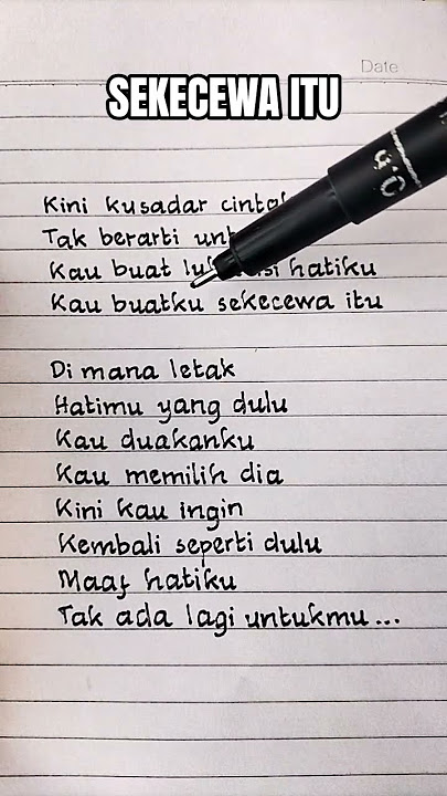 Sekecewa Itu - Angga Candra | Lirik #lirik #liriklaguindo #trendingshorts #laguhits  #laguviral #fyp