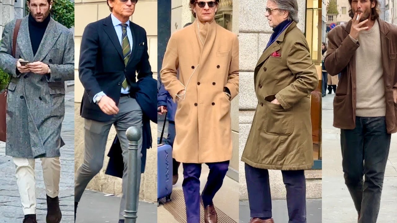 Italian Men on Street Style 🇮🇹Men’s Fashion Spring 2025 & Luxury men’s shopping 