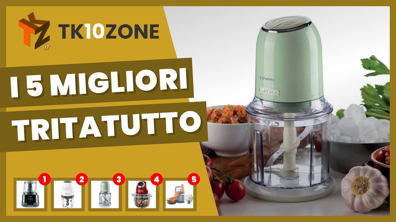 Tritto I 5 migliori tritatutto - YouTube