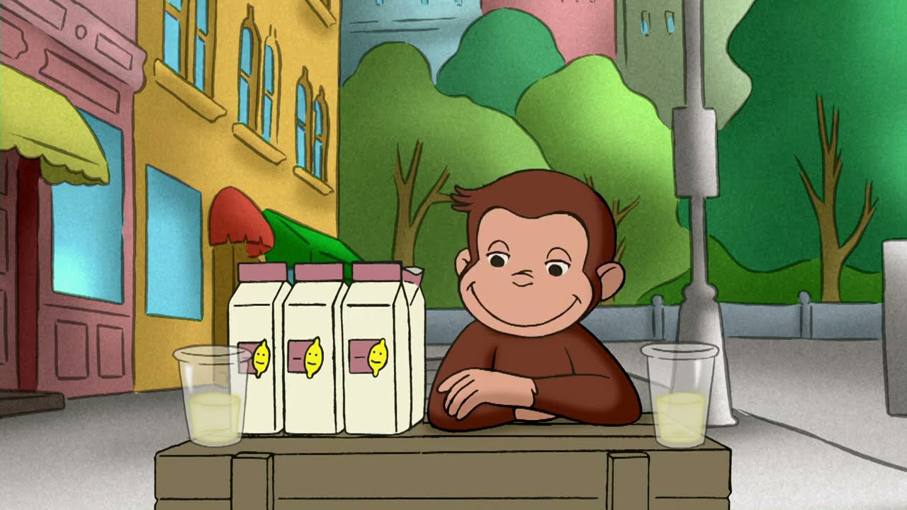 レモネード屋台 おさるのジョージ Youtube