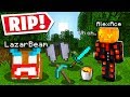 SO I LOST ALL OF LAZARBEAMS LOOT IN MINECRAFT..