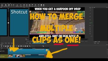 How to Join 2 Video Clips together in the Shotcut Video Editor