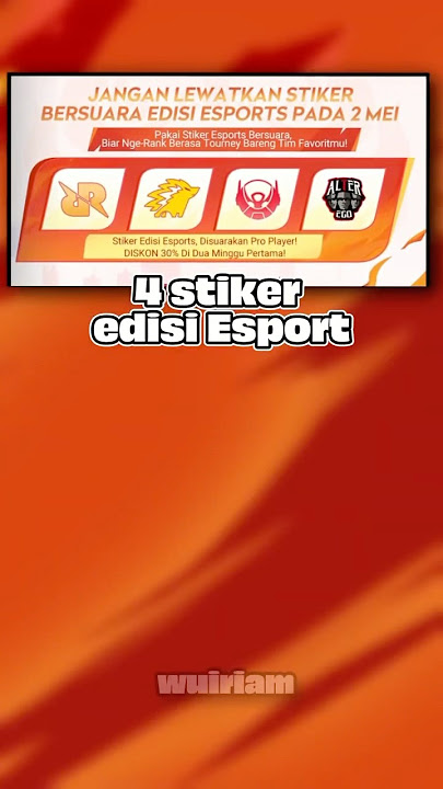 Seperti apa Stiker Esports yang ada di HoK? #IKLSPRING2025