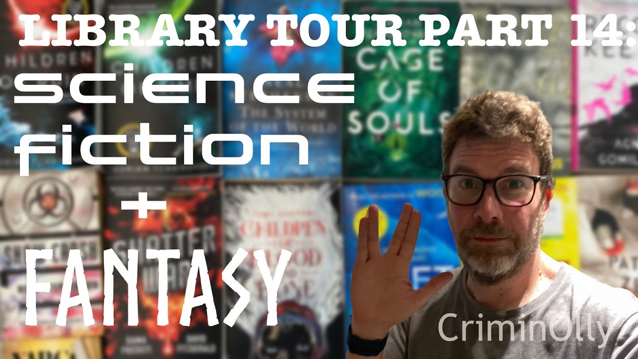 Library Tour part 14: More Science Fiction and Fantasy! - YouTube
