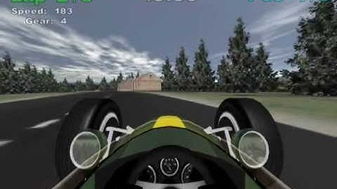 F1 Legends Racing - small game project for 3D Rad - wip video