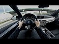 BMW X5 40D F15 M SPORT 313 KM | POV Onboard Drive 3D VR 180 4K