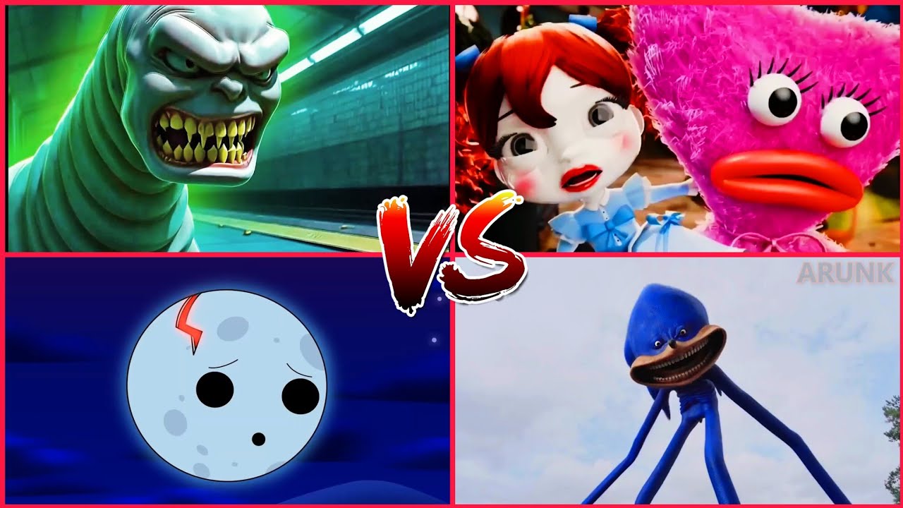 Tiles Hop Coffin Dance EXE 🆚 Sonic Moon 🆚 Thomas Train 🆚 Huggy Wuggy 🆚 Sonic.EXE | Coffin Dance Song
