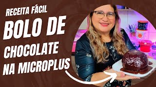 TUPPERWARE JARRA MICROPLUS - COMO FAZER BOLO DE CHOCOLATE NO MICRO-ONDAS | RECEITA | VILA TUPPER