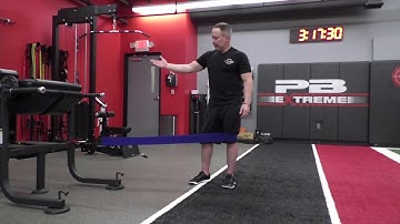 NT Loop Reverse Lunge w/ Medial Knee Knee Resistance - Band Exercise