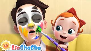 making daddy look like animal let s make daddy pretty kids
