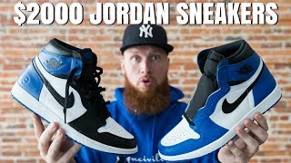 $160 Jordan Sneakers Vs. $2000 Jordan Sneakers