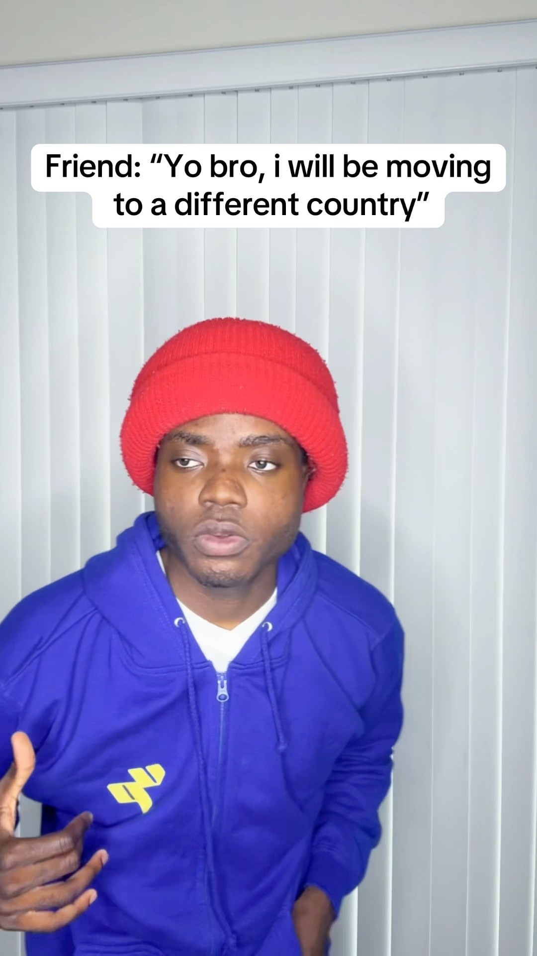 When bro is moving to a different country ?