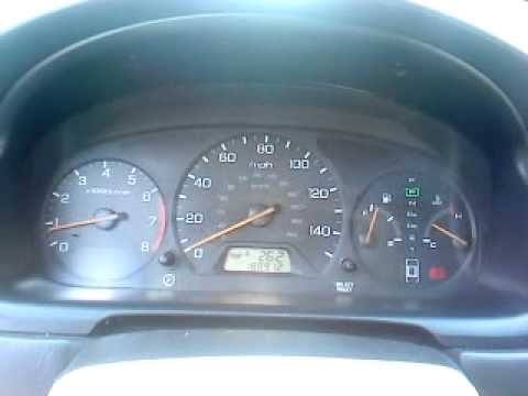 99 Honda Accord V6 idling problem/transmission problem? - YouTube