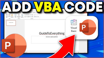 How to ADD VBA CODE in POWERPOINT (2025)