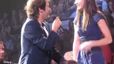 Best audience duet with Josh Groban (multi-angles) - To Where You Are (Maude Daigneault)