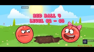 Red Ball 4 - Gameplay Walkthrough Level  63 -64 - RedBall 4 (iOS, Android)@ammargaming616