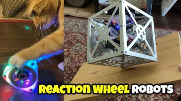 Large & Small Reaction Wheel Self Balancing Robots 🟡 Gadgetify