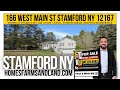 Transform This Raised Ranch into Your Dream Home | 166 West Main St., Stamford, NY Tour