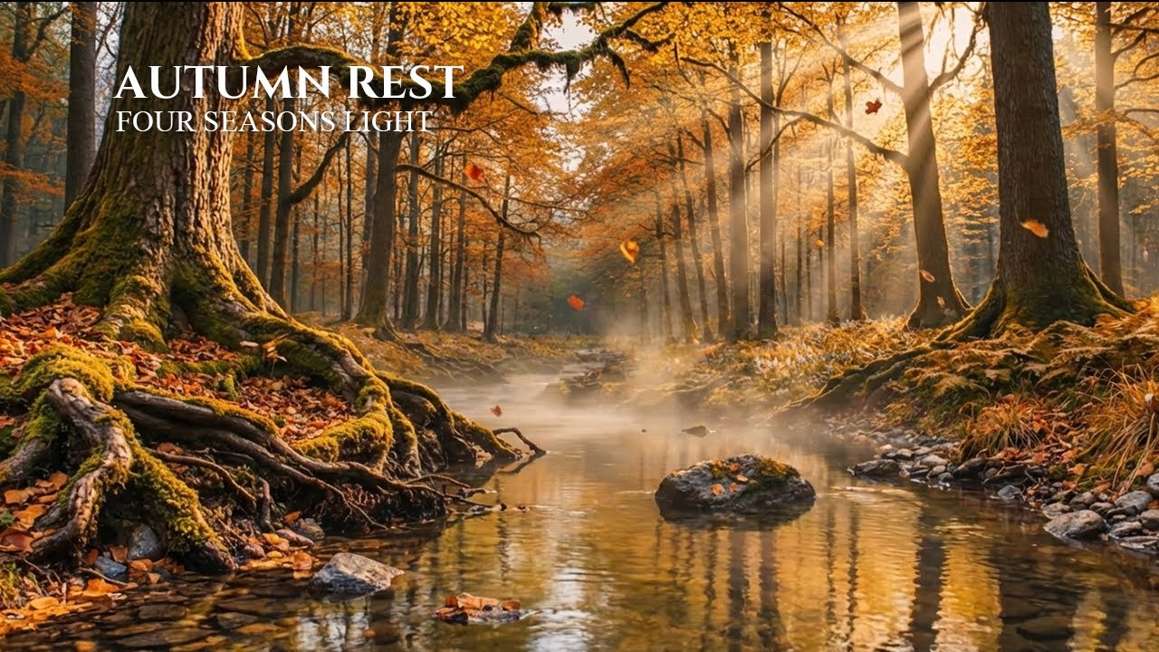Autumn Forest Ambience — Bright Nature Sounds 🍂 | Four Seasons Light
