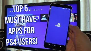 Top 5 MUST HAVE APPS For PS4 USERS! screenshot 4