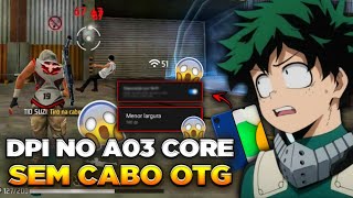 🚨CORRE!!! COMO COLOCAR DPI NO A03 CORE SEM USAR O CABO OTG 😯🔥