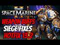 Saber Just Buffed Bolt Carbine+MAJOR Siege and Pyreblaster Burn Fixes in Space Marine 2 Patch 13.2