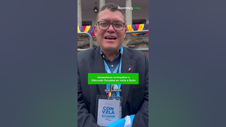Venezolanos acompañan a Edmundo González en visita a Quito