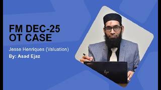 ACCA Financial Management | Dec 2025 Business Valuation Case Study (Jesse Henriques)
