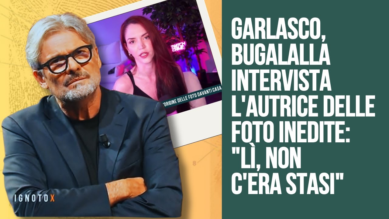 Garlasco, Bugalalla intervista l'autrice delle foto inedite: "Lì, non c'era Stasi"