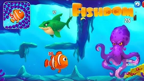 Fishdom : Gameplay ( Android iOS) Level -1 to 10 Full HD