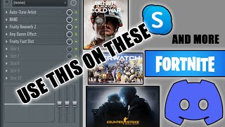 FL Studio as an INPUT for Gaming Voice Chat? - (Skype, Discord, IG, & FB Messenger Works Too!)