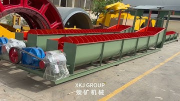 Mineral Machinery Equipment Gold Mining Separator Ore Processing Plant Machine Spiral Classifier