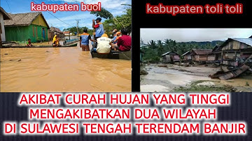 Banjir Kabupaten Buol & Toli Toli Sulwwesi Tengah