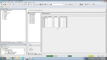 Unity Cofiguration of IO cards M340 Project