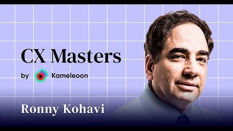 Ronny Kohavi shares 3 steps for driving innovation through trustworthy experimentation