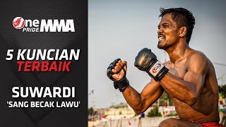 Kaya Copet! 5 Kuncian Ganas 'Sang Becak Lawu' Suwardi || Best Knock Out One Pride MMA