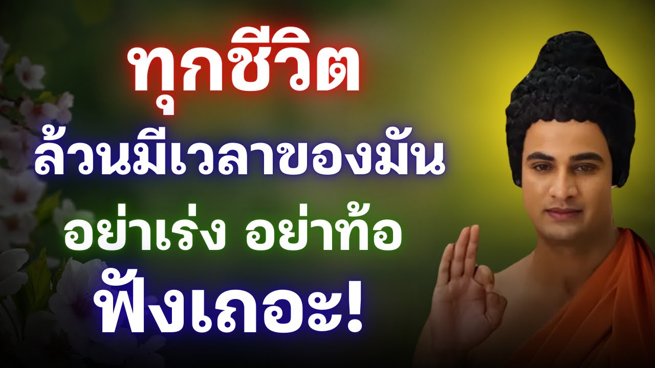 🕯️ทุกชีวิตล้วนมีเวลาของมัน 