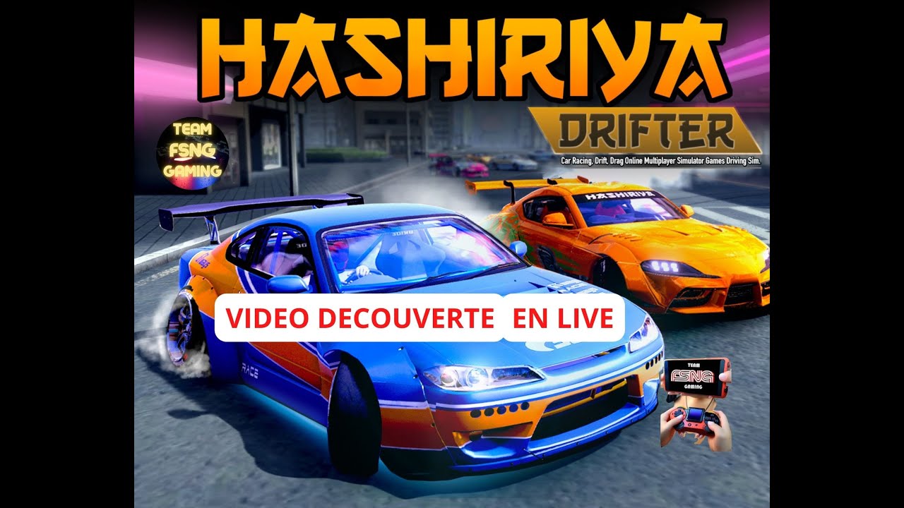 Hashiriya Drifter-Car Racing,Drift,Drag Online Multiplayer