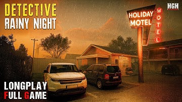 DETECTIVE - Rainy night | Full Game | Walkthrough Gameplay Longplay No Commentary