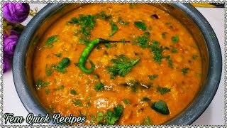 15 Minute Easy Tomato Dal Recipe | टमाटर की दाल | Andhra Style Tomato Pappu |Dal In Hindi Eng Subtls