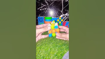 CHECKERBOARD PATTERN ON BUBBLE CUBE.#trendingshorts