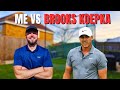 ME VS THE PRO | BROOKS KOEPKA | HOME TEE HERO | GARMIN R10 #subscribe #hitthebell #ba_golf