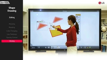 LG Interactive White Board Software Part 2.