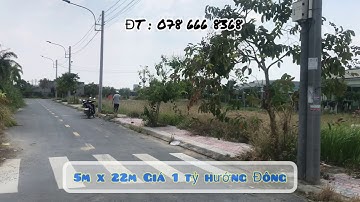 Bán 116 M2 Kế Chợ Long Cang Cần Đước Long An bán giá 1 tỷ Call 078 666 8368 (Zalo, Viber)