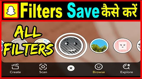 Snapchat me filter kaise download karen | how to save filters on snapchat 2024 | Favourite filters