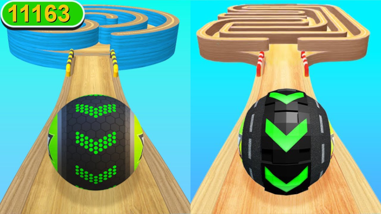 Going Balls Funny Fails, All Levels 11163 Vs Rolling Ball Sky Escape Android, iOS Gameplay