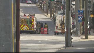 Gas leak contained after shutting down busy Atlanta intersections